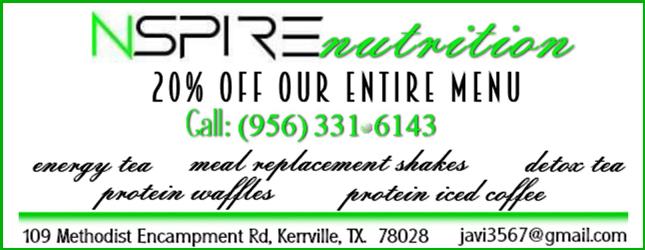 NSPIRE Fit - nutrition - Kerrville